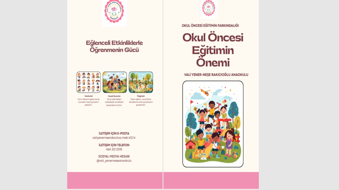 OKUL ÖNCESİ FARKINDALIK ÇALIŞMALARI